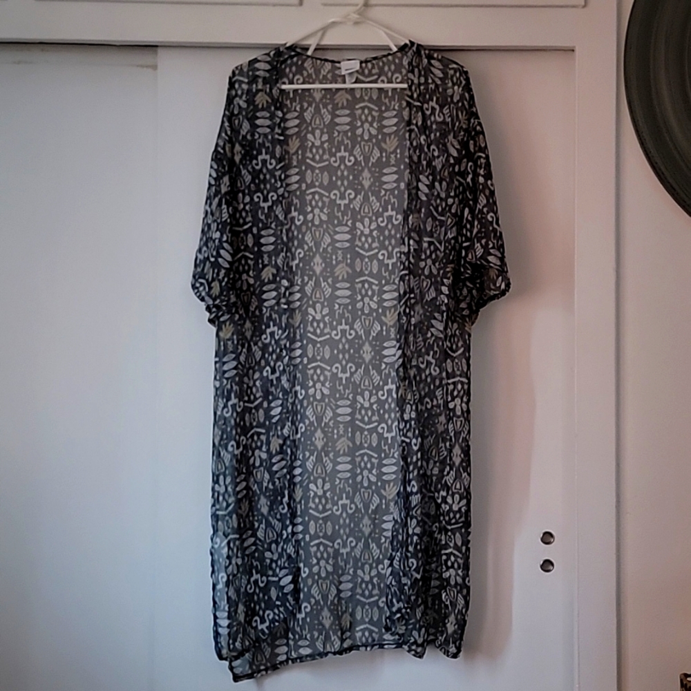 Sheer duster